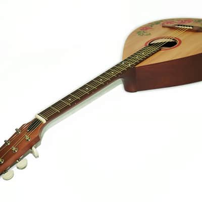 Nice Ukrainian Folk Classical Acoustic Guitar Kobza Wooden 6 strings Original Hand Painted made in Ukraine Trembita Amazing Sound! image 9