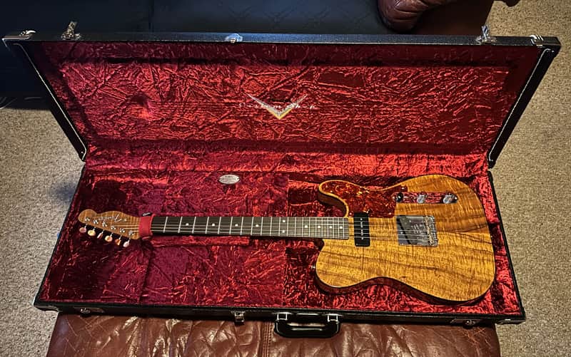 NEW Fender Artisan series p90 custom shop 2018 - 4A koa wood image 1