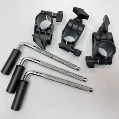 Roland MDH-6U V-Drum 1.5 inch Rack Clamp + L Arm - Pad Tom Snare Mount 7U THREE PACK image 3