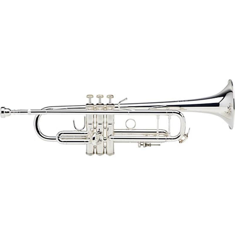 Bach Stradivarius 180S37 Stradivarius Series Silver Plated Bb Trumpet image 1