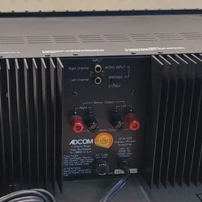 ADCOM GFA-555 Power Amplifier - 1980s - Rack Mountable image 17