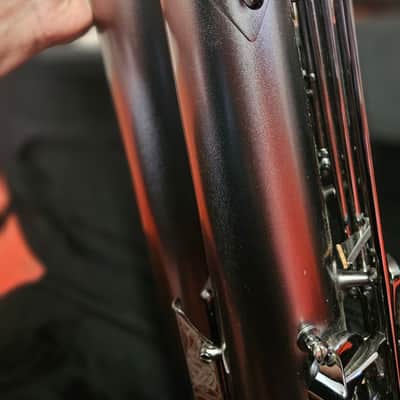 Cannonball B5-BICEB "Raven" Stone Series Big-Bell Baritone Saxophone 2010s - Iced Black with Black Nickel Keys image 4