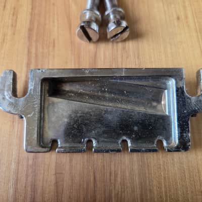 Vintage 1960's Gibson EB Bass Bridge w/ Studs! Rare, Original Parts! image 4