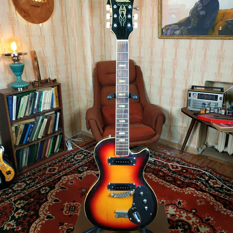 Musima Deluxe 25K GDR Rare Vintage Electric Guitar USSR DDR Les Paul image 1