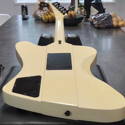 ESP The Phoenix Firebird Custom Shop EX IRON MAIDEN ARTIST OWNED TOUR GUITAR Jackson lawsuit headstock! Gibson body! Floyd Rose! image 20