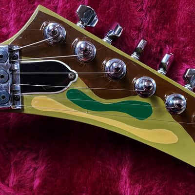 GIBSON EXPLORER 3 III P90S ONLY 13 MADE  SUPER RARE VINTAGE DESIGNER SERIES 1984 camouflage image 3