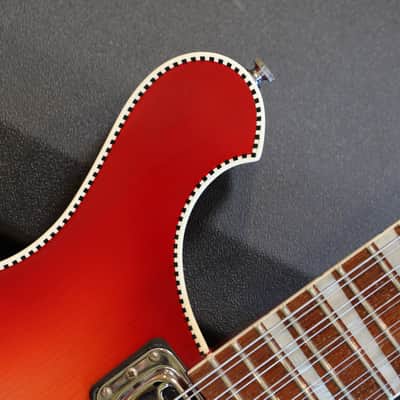 Minty! 2016 Rickenbacker 660/12 12-String Electric Guitar FireGlo + OHSC image 4