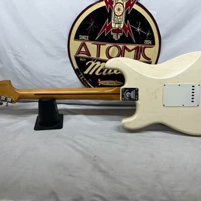 Fender Jimi Hendrix Stratocaster Strat Electric Guitar - Olympic White image 8