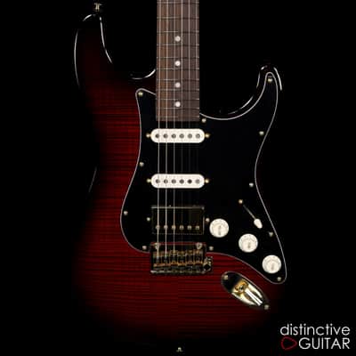 Suhr Classic S Custom - Chili Pepper Red Burst image 1