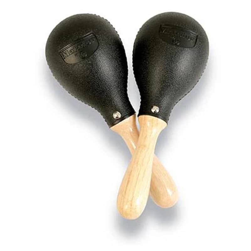 Latin Percussion M283 Matador Series Maracas - Black/Natural image 1