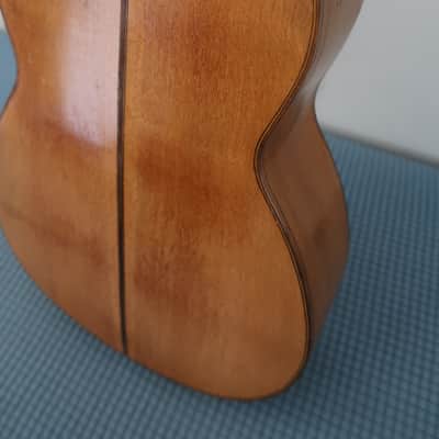 Project Vintage 1960s 3/4 Size Parlor Size Classical Guitar Mariachi Project Crack On Lower Bout Rarely Listed Mexico Mexican Mystery Maker image 12
