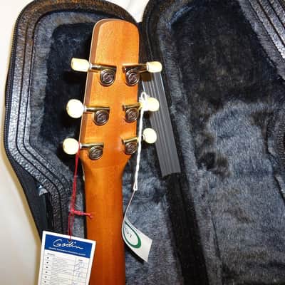 Seagull Artist Mosaic CW Folk Deluxe QII Acoustic/Electric Guitar w/ Dlx TRIC Case image 9