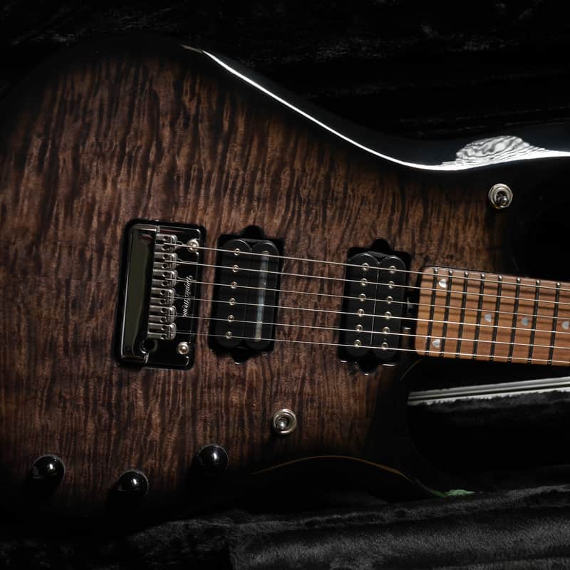 2017 Music Man BFR JP-6 FM Trans Black