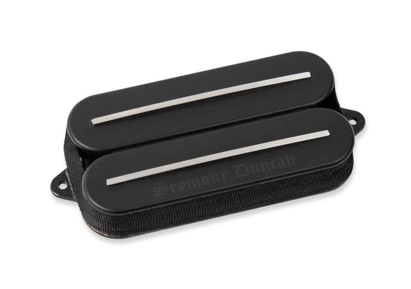 Seymour Duncan Black Winter Rails Neck Humbucker Pickup – 6-String, Passive, High-Output, Ceramic Magnets – Black image 1