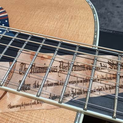 Taylor Liberty Tree Master Built Custom Shop Presentation Grand Concert Acoustic Guitar image 5