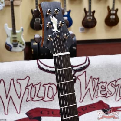 Paul Reed Smith PRS Private Stock # 11309 Santana Retro Flame Maple Top Brazilian Rosewood Fingerboard Raspberry Glow 8.00 lbs image 7