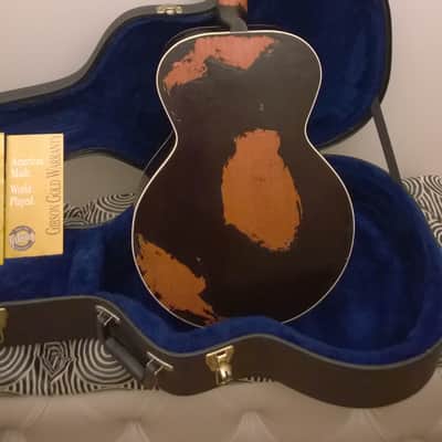 Gibson L1 "Robert Johnson" custom shop 2004 relic sunburst image 4