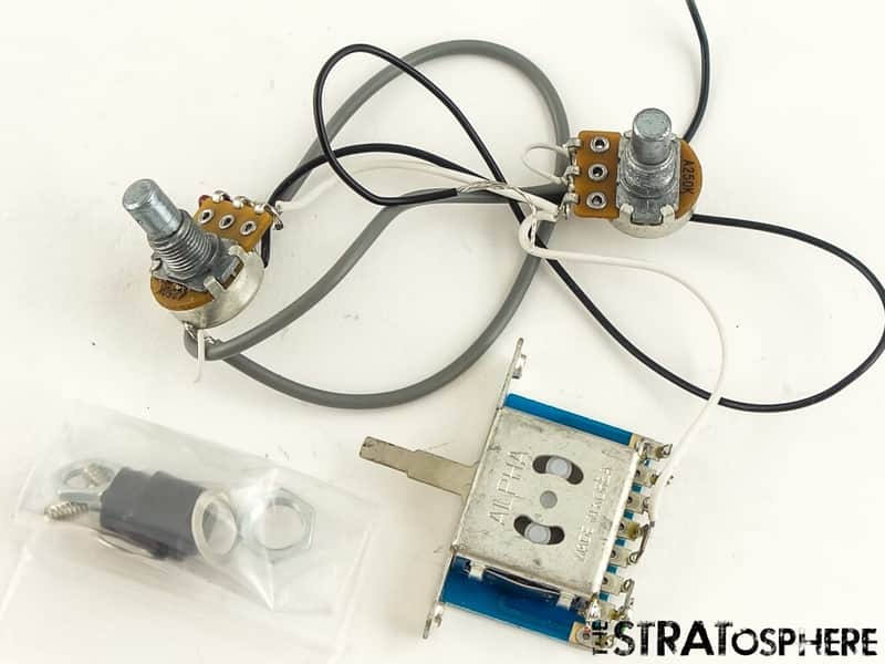 Fender Squier Classic Vibe 60s Tele SH POTS & 3 SWITCH Telecaster Guitar Parts image 1
