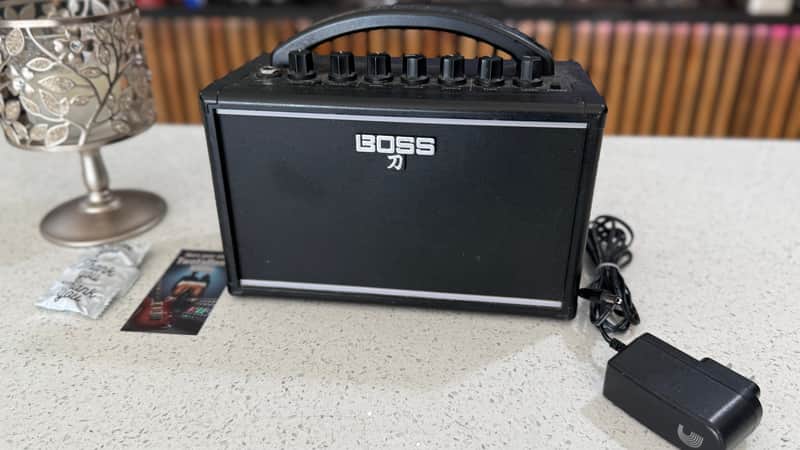 Boss Katana Mini Portable Guitar Amplifier with Power Adapter image 1