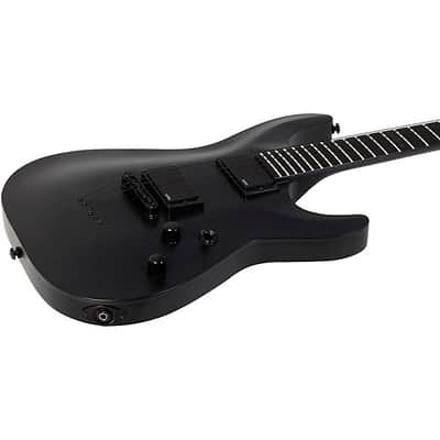 Schecter Guitar Research C-1 Platinum Blackout Electric Guitar 2025 - Satin Black image 6