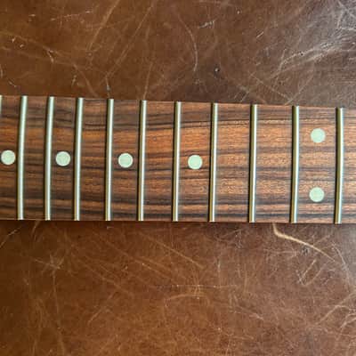 Musikraft Strat Neck 60s Oval C, Roasted Maple with Pao Farro, Aged Oil Finish NEW image 11