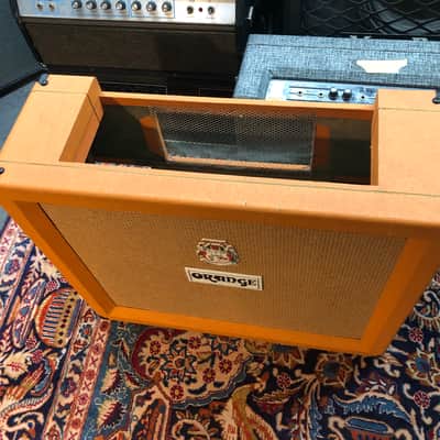 Orange Vintage 2x12 Cab Combo Empty Cabinet for OR 80 100 120 Chassis image 11
