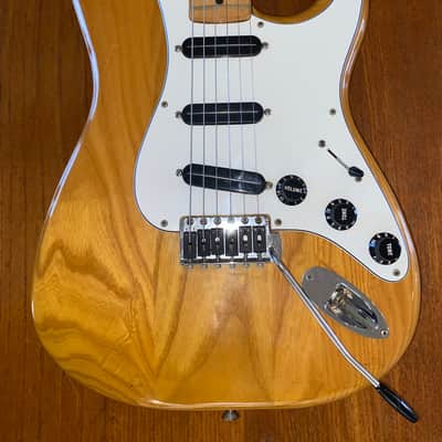 Gorgeous Vintage Fender Stratocaster 1970s - Incredible tone! Natural wood w/ case! image 1