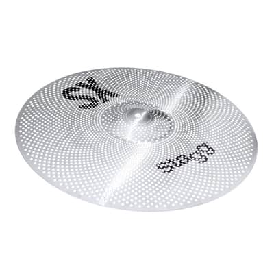 Low Volume 10" Splash Cymbal SX Stagg With Mapex B250 Stand image 2