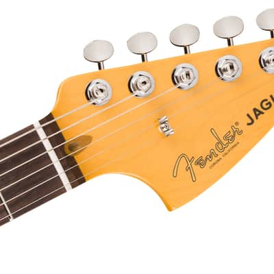 Fender American Professional Classic Jaguar®, Rosewood Fingerboard, Faded Firemist Gold image 5