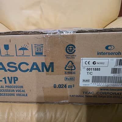 TASCAM TA-1VP Auto-Tune Vocal Processor 1U Rackmount Digital XLR/MIDI NEW image 2