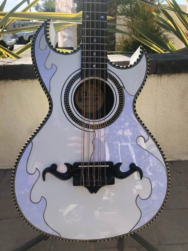 Pasaye Bajo Quinto White Double Cut Away 2019 image 1