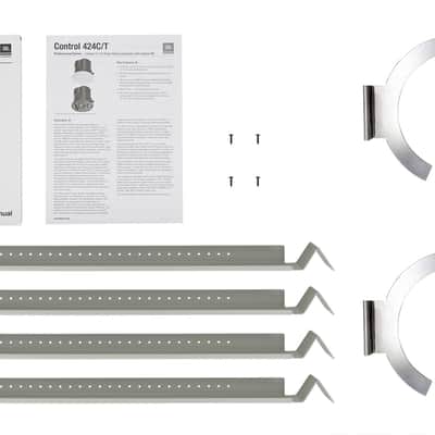 2) JBL Control 424C/T 4" Commercial 70v/16-ohm Ceiling Speakers 4 Restaurant/Bar image 8