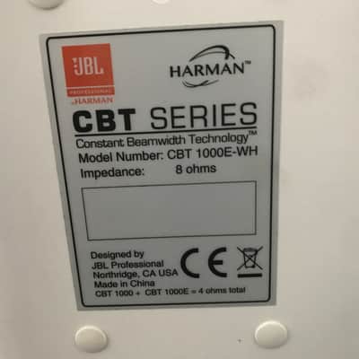 JBL CBT 1000E Line Array Column Speaker image 3