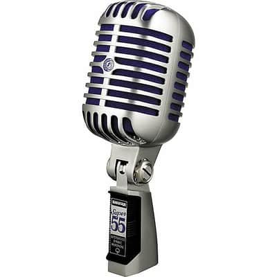 Shure Super 55 Deluxe Supercardioid Dynamic Microphone | Reverb