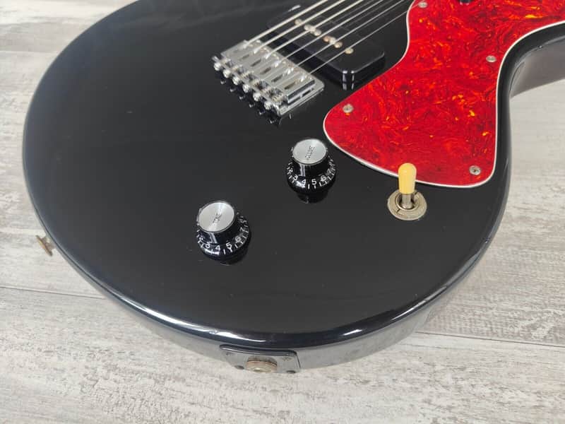 1990 Yamaha Japan SG-RR Junior Double Cutaway w/P90's (Black) | Reverb