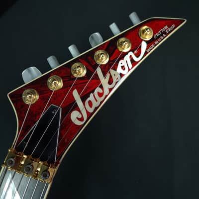 Jackson USA Custom Shop RR24 Rhoads w/ Cut Outs 2005 Red Marble Pablo Santana Masterbuilt NAMM'05 image 6