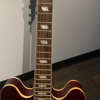 Epiphone Riviera Custom P93 2011 - 2019 - Wine Red image 5