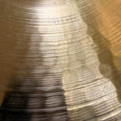 Paiste 22" 2002 BLACK LABEL REISSUE Ride Cymbal one year production image 3