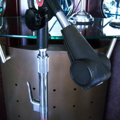 Vintage rare 1960's Atlas Sound BS-36W "Professional" Chrome floor stand w boom arm SW1 and CH1 accessories MS25 MS10C MS12C # 1 image 6