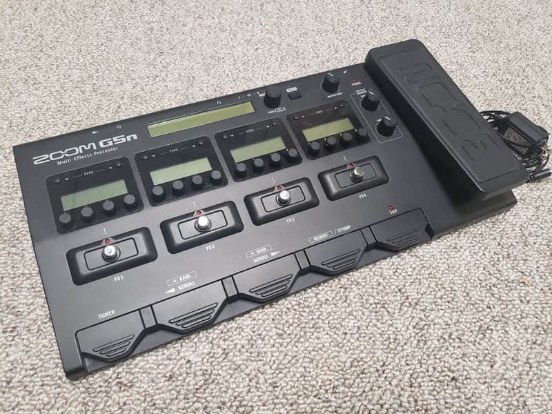 Zoom G5n Guitar Multi Effect Processor Pedal Bass Amp Simulator Modeling USB image 1