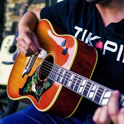 TIK PIK 6-Pack Guitar Picks for Acoustic & Bass Guitars | As Seen On Shark Tank | Black Multi-Gauge image 5