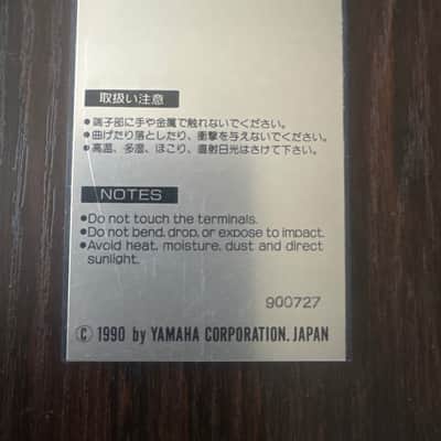Yamaha SY/TG55 VOICE DATA CARD DIGI SYNTHESIZER SOUND VC5502w Early 90s image 2