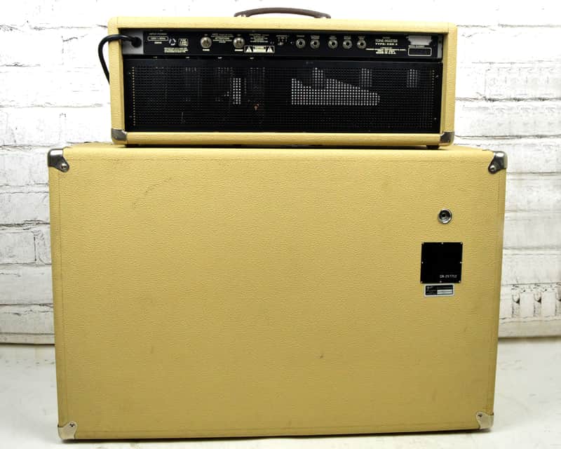 Fender Tone-Master 2-Channel 100-Watt 2x12" Guitar Amp Half Stack 1994 - 2002 image 2