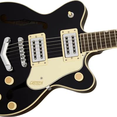 SPECIAL-ORDER! GRETSCH G2655T STREAMLINER CENTER BLOCK JR. V-STOPTAIL | BLACK image 1