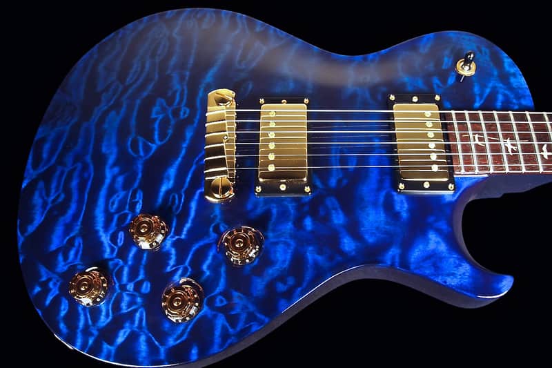 Paul Reed Smith PRS Singlecut 20th Anniversary Artist Package Brazilian 1-PIECE TOP 2007 Royal Blue image 1