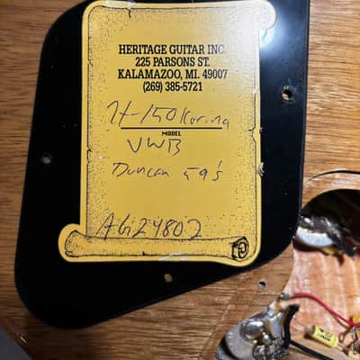 Heritage Standard H-150 2010s - Original Sunburst image 13