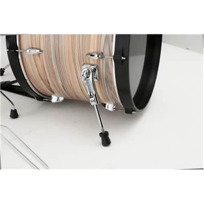Tama Imperialstar 5-Piece Drum Set w/ Cymbal Package Natural Zebrawood image 4