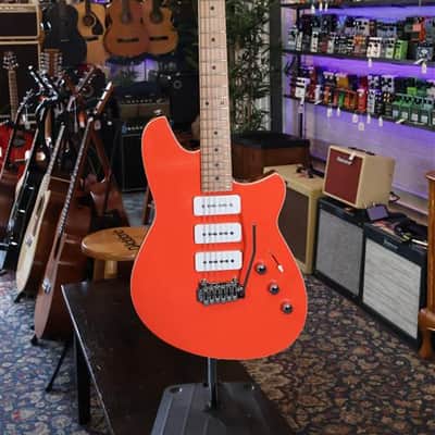 Reverend Kingbolt 390 Electric Guitar Feisty Red #70566-2 *B-Stock* image 2