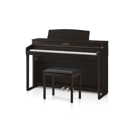 Kawai CA401 Digital Home Piano w/Bench Finish:Premium Rosewood image 1