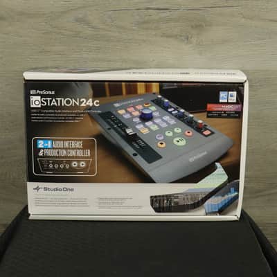 PreSonus ioStation 24c USB-C Audio Interface and DAW Controller Gray image 4